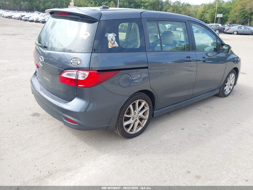 Vin: jm1cw2cl8c0142596, lot: 46606085, mazda mazda5 touring 20124