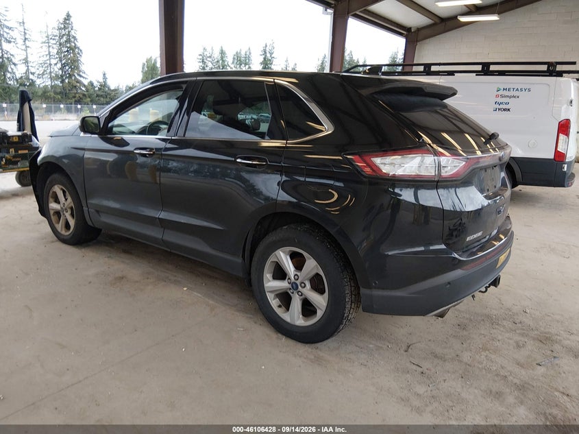 Vin: 2fmpk4k93fbb18574, lot: 46606086, ford edge titanium 20153
