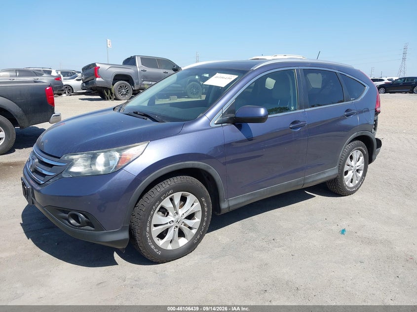 Vin: jhlrm3h79cc004357, lot: 46606097, honda cr-v ex-l 20122