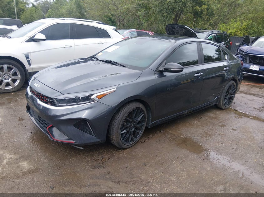 Vin: 3kpf44ac6pe519070, lot: 46606102, kia forte gt 20232
