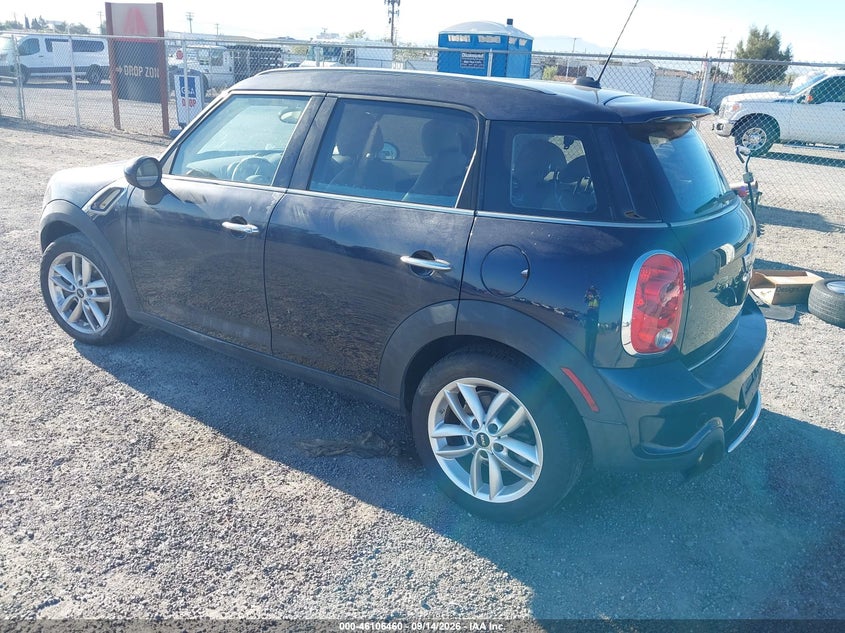 Vin: wmwzc3c52cwl85244, lot: 46606118, mini cooper s countryman 20123