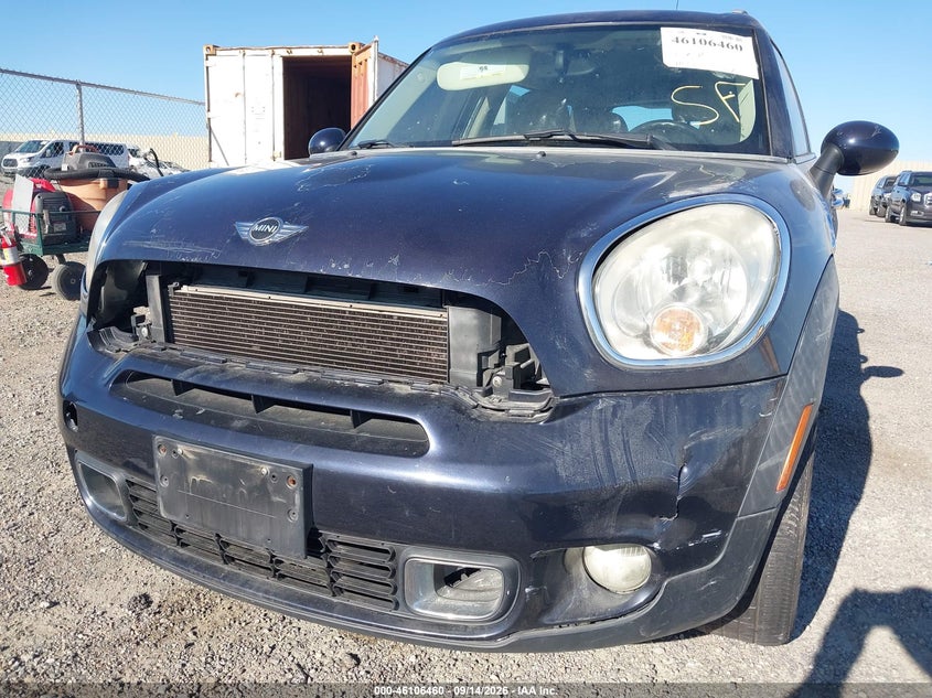 MINI COOPER S COUNTRYMAN 2012 VIN WMWZC3C52CWL85244