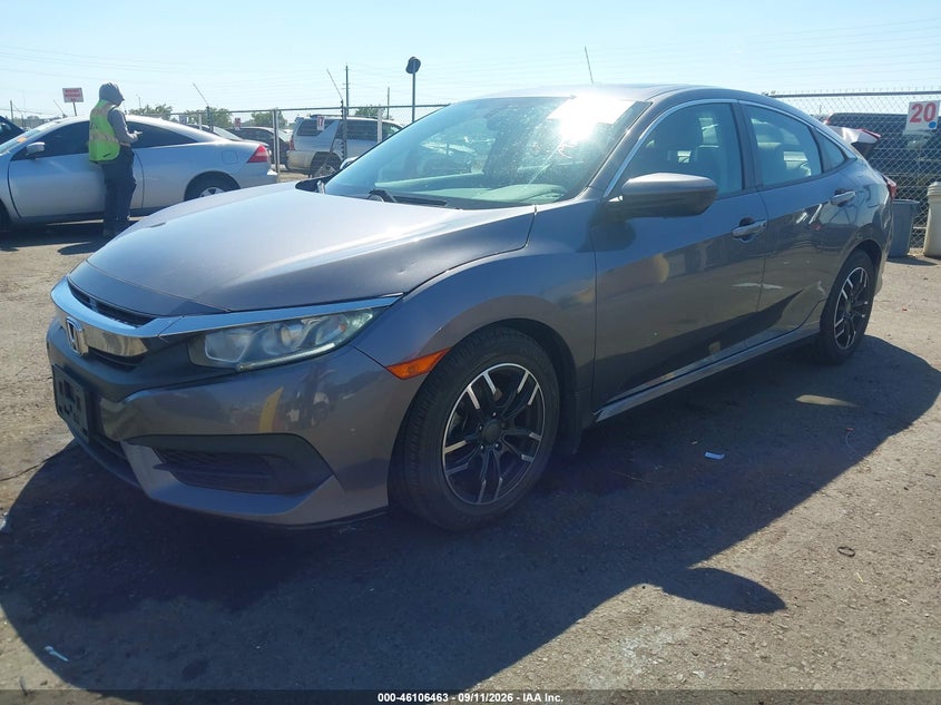 Vin: 19xfc2f72ge208853, lot: 46606121, honda civic ex 20162