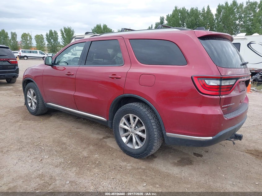 Vin: 1c4rdjdg7ec531128, lot: 46606126, dodge durango limited 20143