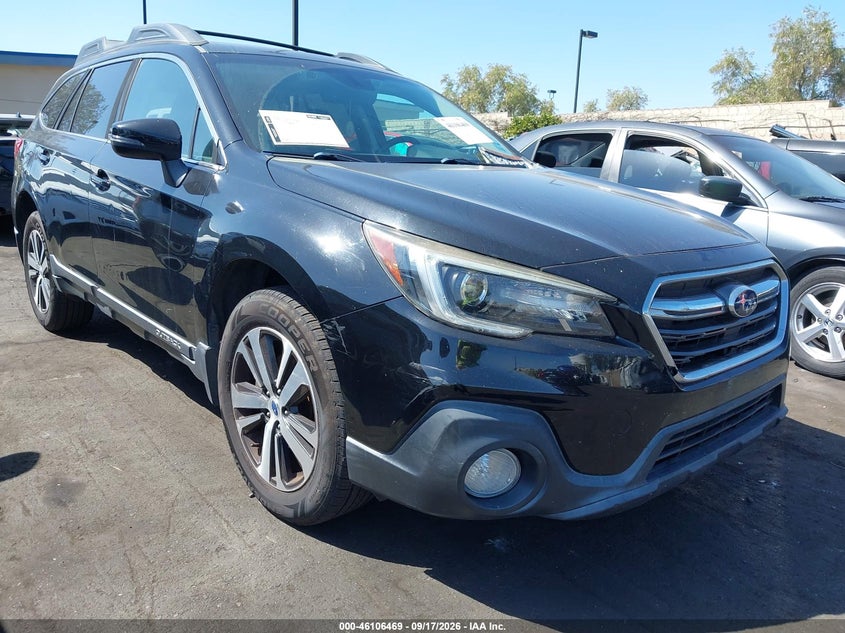 Vin: 4s4bsenc8j3315708, lot: 46606127, subaru outback 3.6r limited 2018 img_1