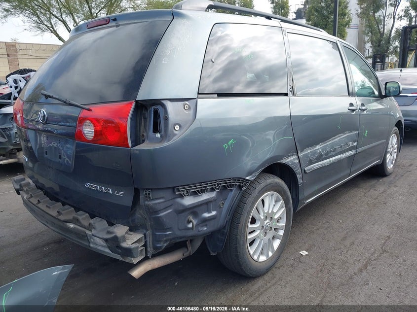 Vin: 5tdkk4cc5as339223, lot: 46606138, toyota sienna le 20104