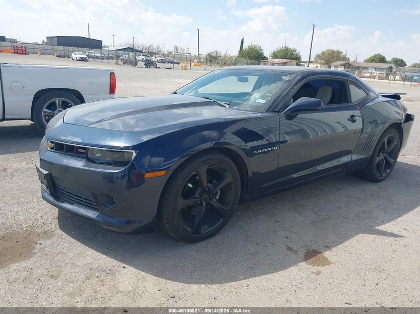 Vin: 2g1ff1e39f9179051, lot: 46606179, chevrolet camaro 2lt 20152