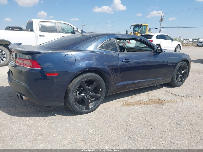 Vin: 2g1ff1e39f9179051, lot: 46606179, chevrolet camaro 2lt 20154