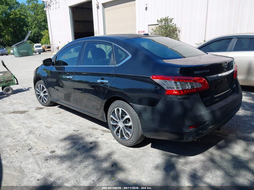 2014 NISSAN SENTRA auction photo 3