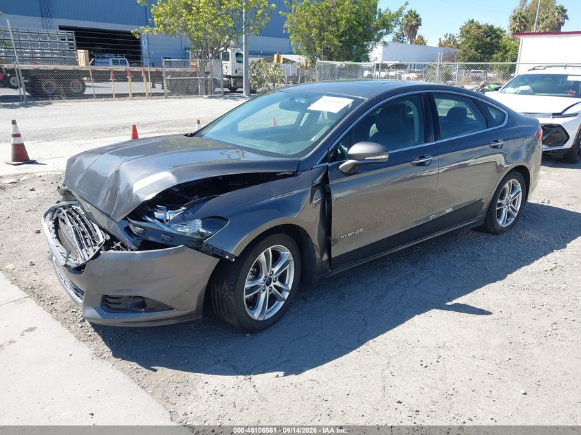Vin: 3fa6p0ru6gr240374, lot: 46606219, ford fusion hybrid titanium 20162