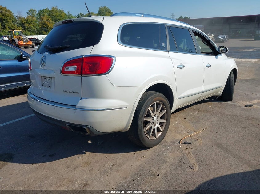 Vin: 5gakrbkd5gj328868, lot: 46606226, buick enclave leather 20164