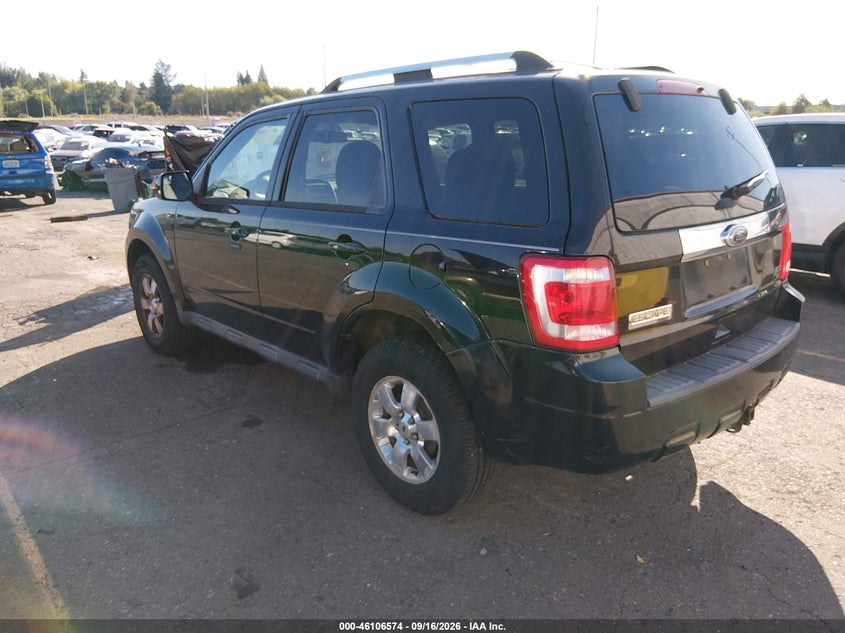 Vin: 1fmcu0eg3bkb96090, lot: 46606232, ford escape limited 20113