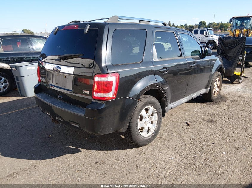 Vin: 1fmcu0eg3bkb96090, lot: 46606232, ford escape limited 20114