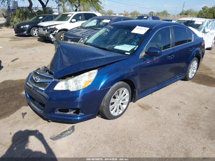 Vin: 4s3bmbk63b3226786, lot: 46606234, subaru legacy 2.5i limited 20112