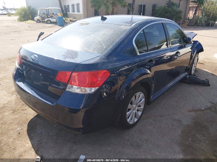 2011 SUBARU LEGACY auction photo 4