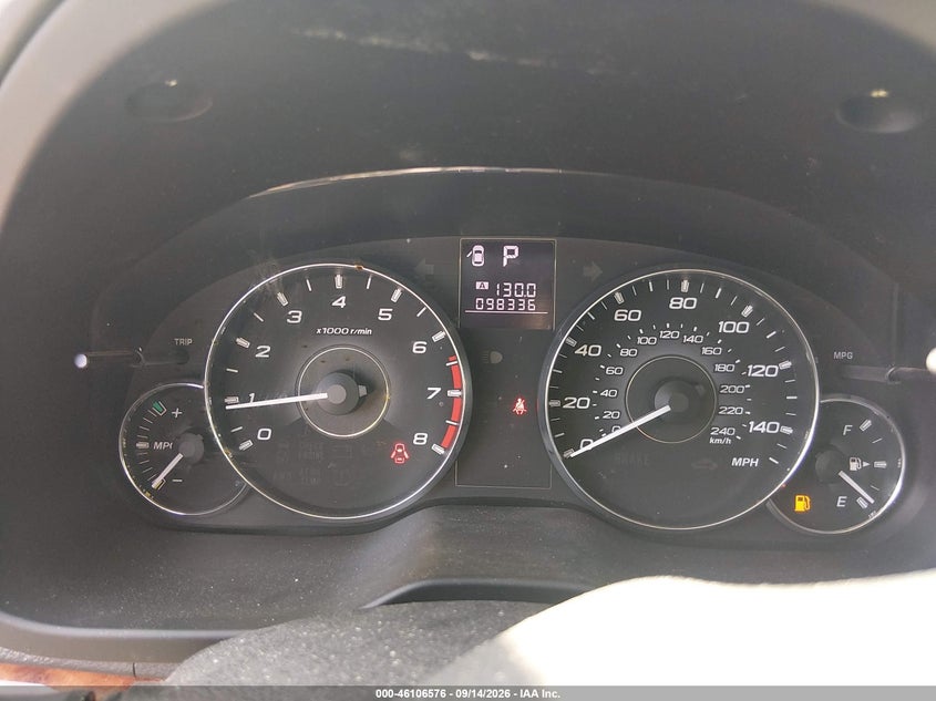 2011 SUBARU LEGACY auction photo 7