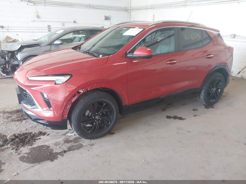 Vin: kl4amesl9rb038240, lot: 46606237, buick encore gx sport touring awd 20242