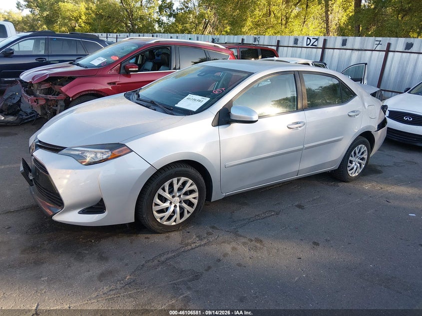 Vin: 2t1burhe8hc825433, lot: 46606239, toyota corolla le 20172