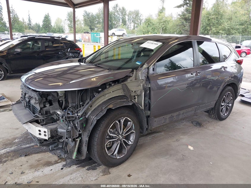 Vin: 5j6rt6h81nl004991, lot: 46606246, honda cr-v hybrid ex-l 20222