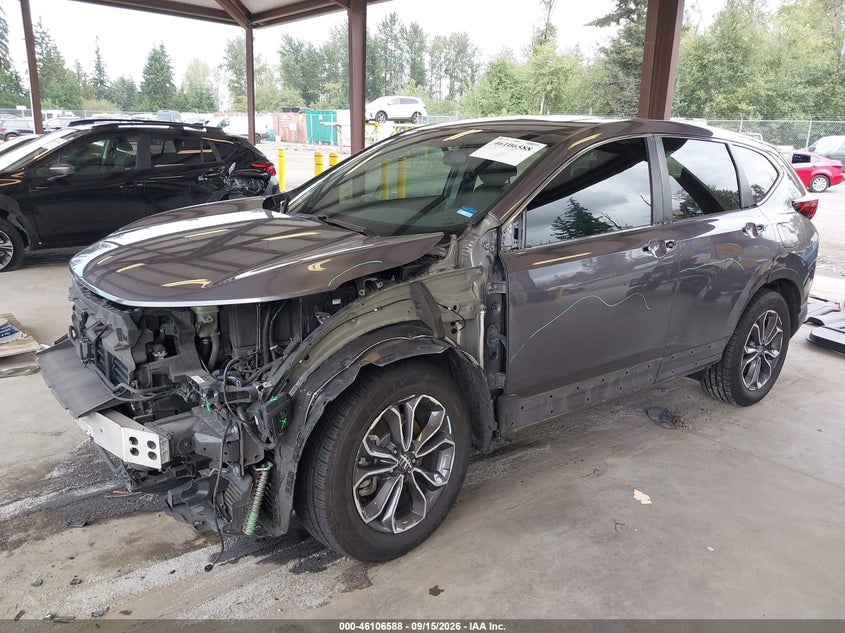 2022 HONDA CR-V HYBRID auction photo 2