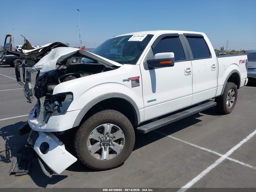 Vin: 1ftfw1et1dkg31819, lot: 46606247, ford f-150 fx4 20132