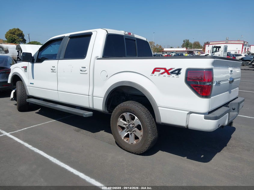 Vin: 1ftfw1et1dkg31819, lot: 46606247, ford f-150 fx4 20133