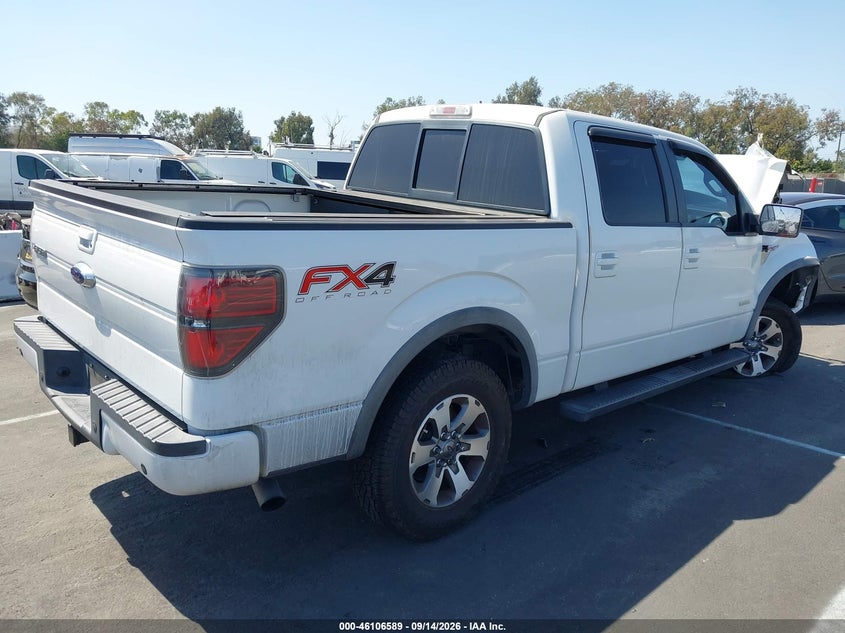 Vin: 1ftfw1et1dkg31819, lot: 46606247, ford f-150 fx4 20134