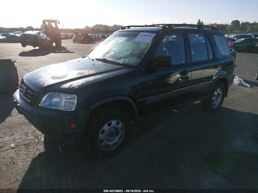 1997 Honda CR-V, Правый зад, IAAI, VIN JHLRD1845VC058087 — фото 2
