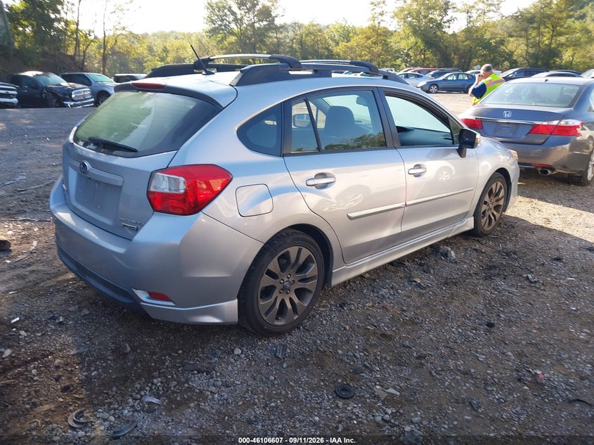 2015 SUBARU IMPREZA auction photo 4