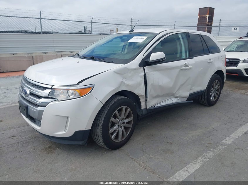 Vin: 2fmdk3jc7ebb41249, lot: 46606266, ford edge sel 20142