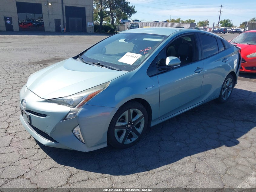 Vin: jtdkarfu9h3033139, lot: 46606271, toyota prius three touring 20172