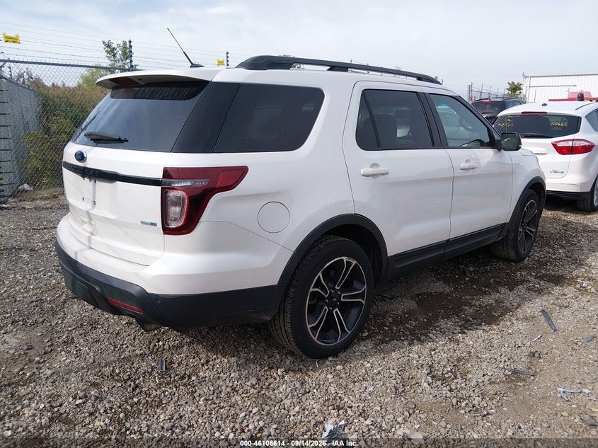 2015 FORD EXPLORER auction photo 4