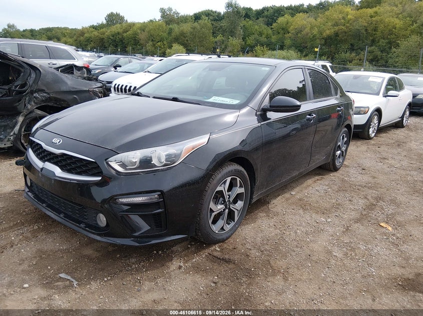 Vin: 3kpf24ad5le177927, lot: 46606273, kia forte lxs 20202