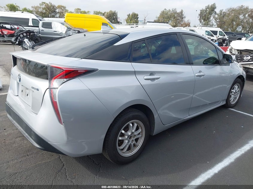 Vin: jtdkbrfu6h3031801, lot: 46606281, toyota prius two 20174