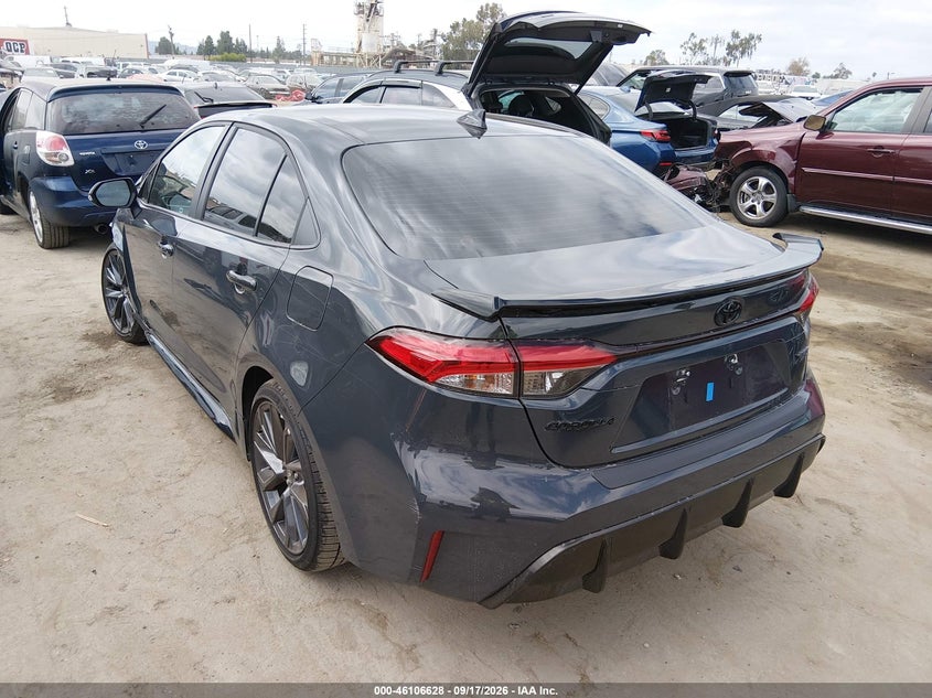 Vin: 5yft4mce0tp281288, lot: 46606286, toyota corolla xse 20263