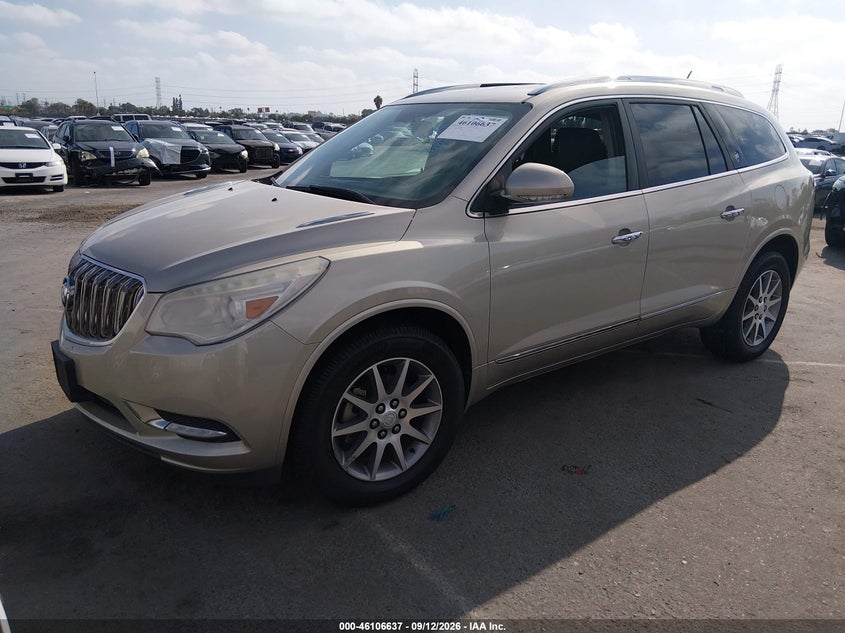 Vin: 5gakrckd4dj130929, lot: 46606295, buick enclave leather 20132