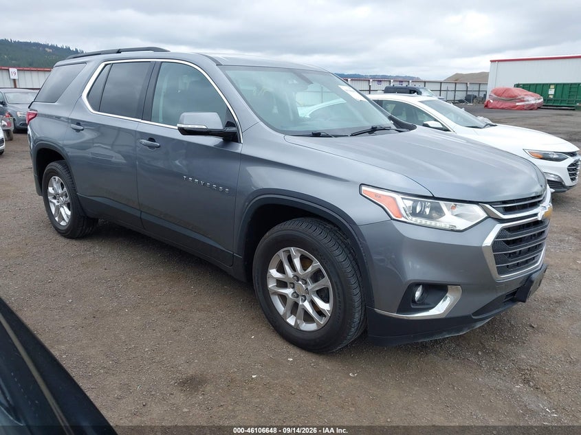 Vin: 1gnevgkw2lj208842, lot: 46606306, chevrolet traverse awd lt cloth 2020 img_1