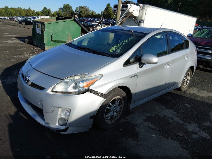 Vin: jtdkn3du7a0023625, lot: 46606320, toyota prius ii 20102