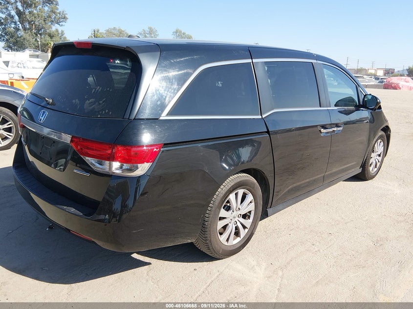 Vin: 5fnrl5h3xgb138411, lot: 46606326, honda odyssey se 20164