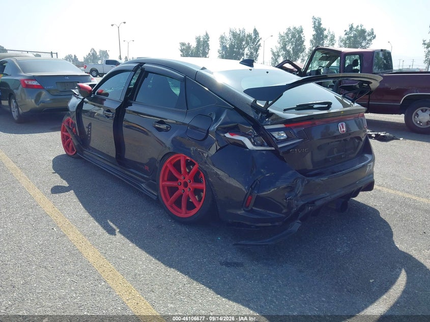 Vin: jhmfl5g48sx001087, lot: 46606335, honda civic type r 20253