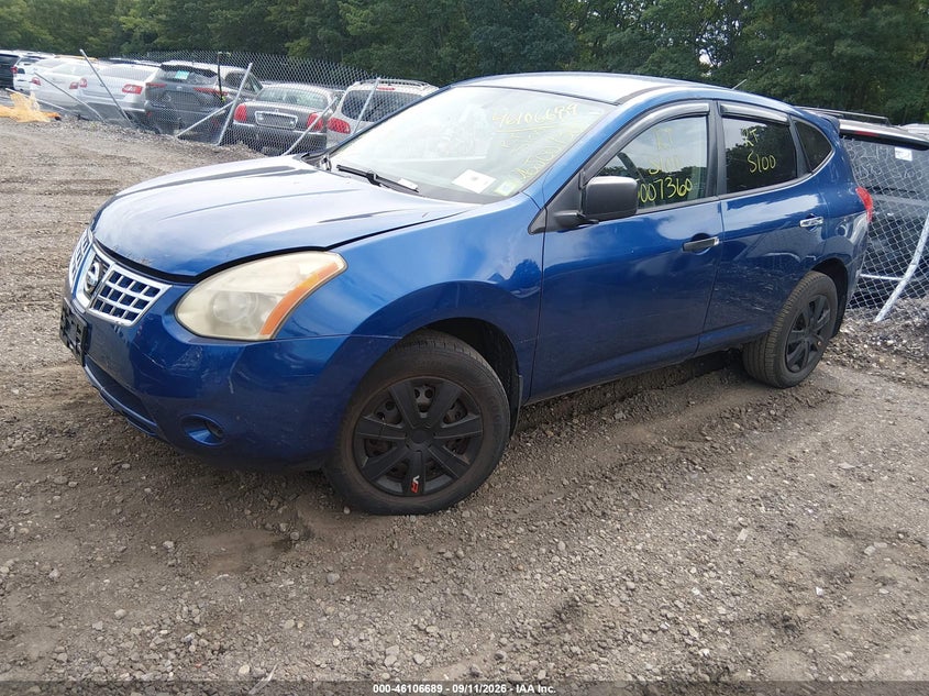 Vin: jn8as5mvxaw129626, lot: 46606347, nissan rogue s 20102