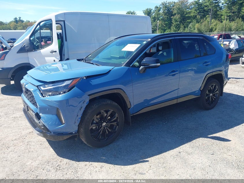 Vin: jtme6rfv6sd579468, lot: 46606352, toyota rav4 hybrid xse 20252