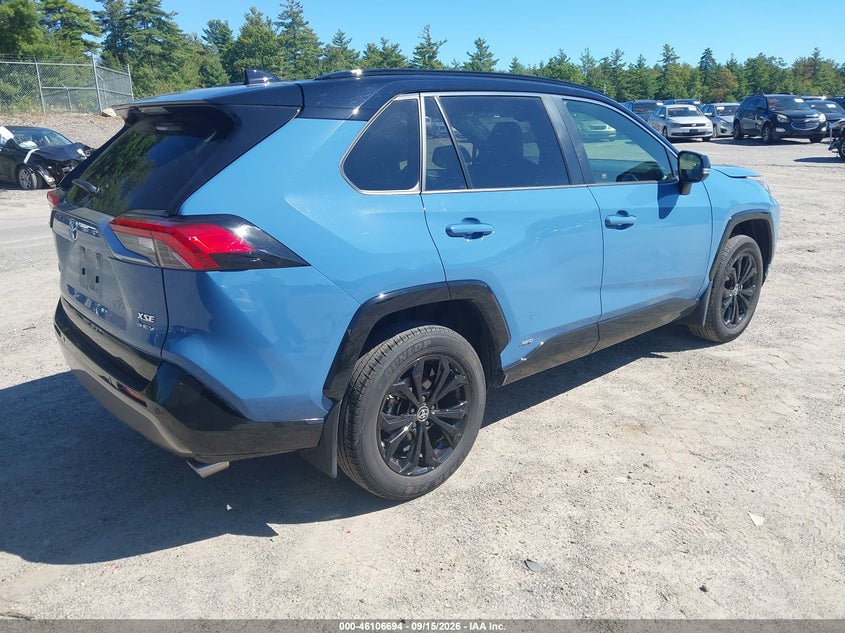 Vin: jtme6rfv6sd579468, lot: 46606352, toyota rav4 hybrid xse 20254