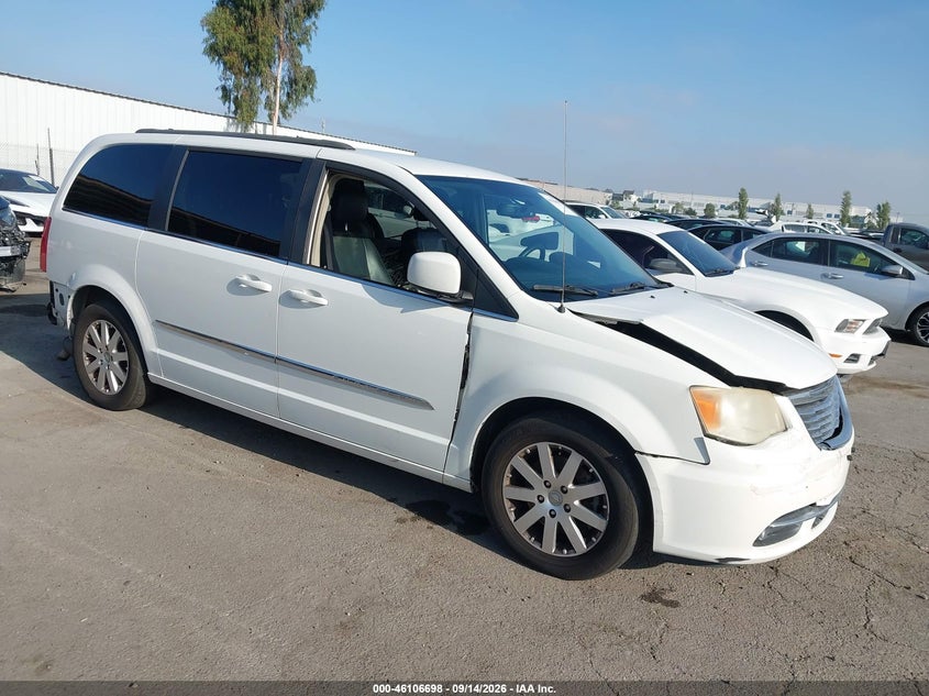 Vin: 2c4rc1bg4dr674386, lot: 46606356, chrysler town & country touring 2013 img_1