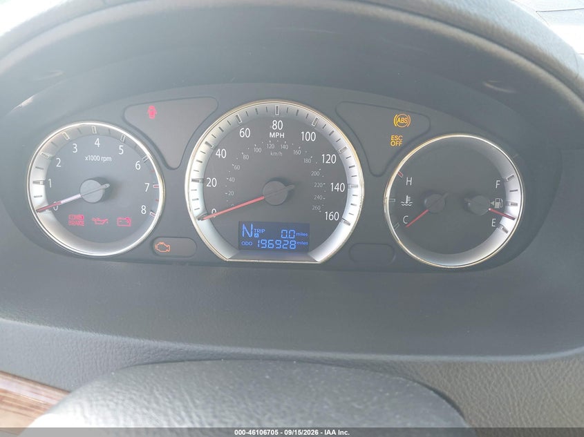 2009 HYUNDAI SONATA auction photo 7