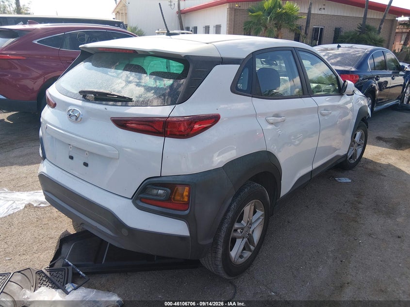 Vin: km8k12aa4mu663865, lot: 46606364, hyundai kona se 20214