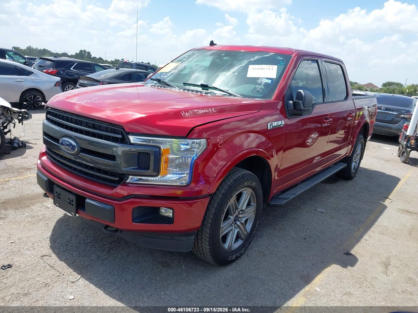 Vin: 1ftew1e44kke13214, lot: 46606381, ford f-150 xlt 20192