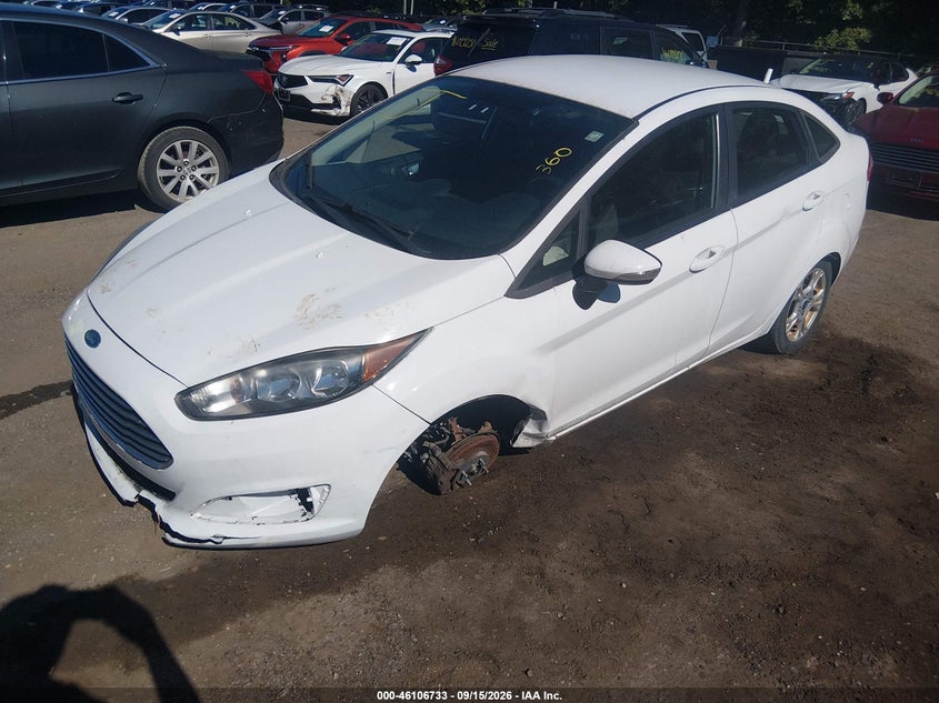 Vin: 3fadp4bj9fm204494, lot: 46606391, ford fiesta se 20152