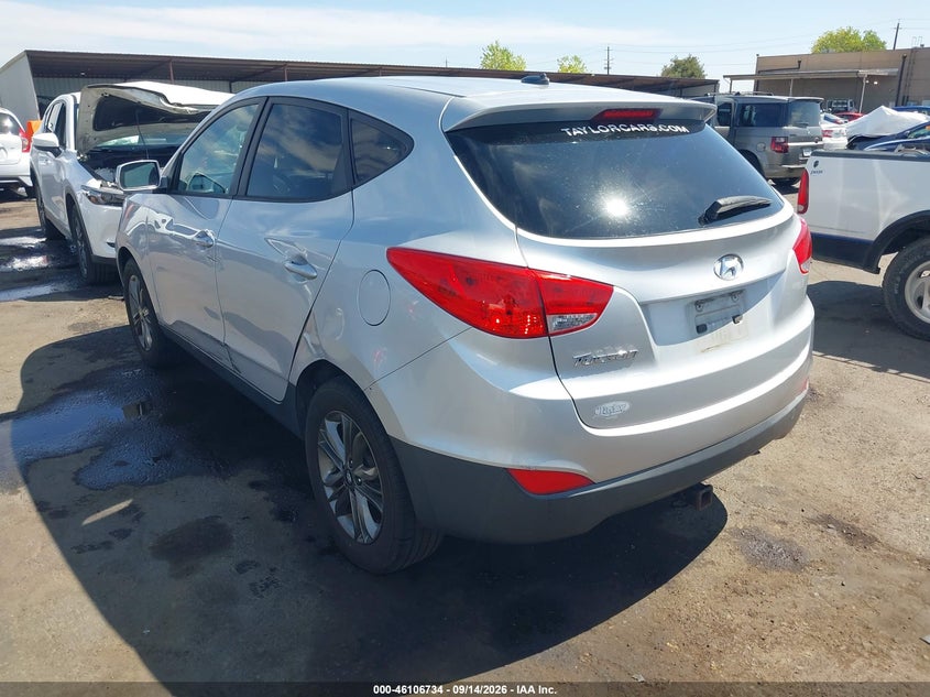Vin: km8jt3af7eu904388, lot: 46606392, hyundai tucson gls 20143