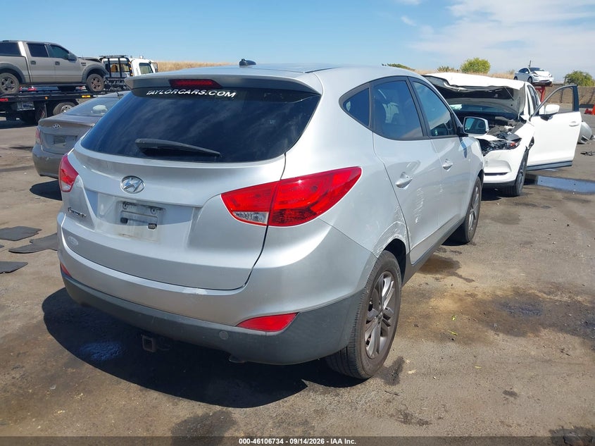 Vin: km8jt3af7eu904388, lot: 46606392, hyundai tucson gls 20144